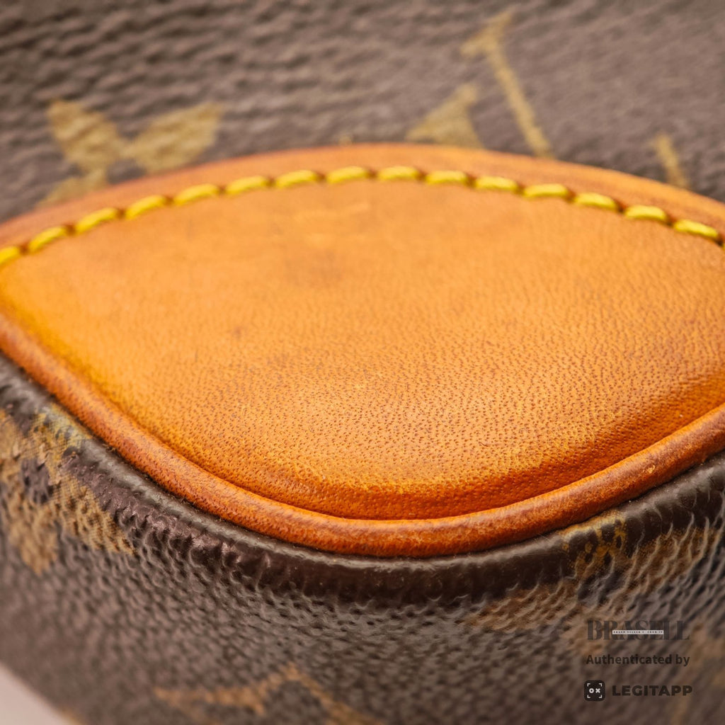 LOUIS VUITTON Danube M45266 Shoulder Bag Monogram Canvas Brown 【ImportFeeFREE】