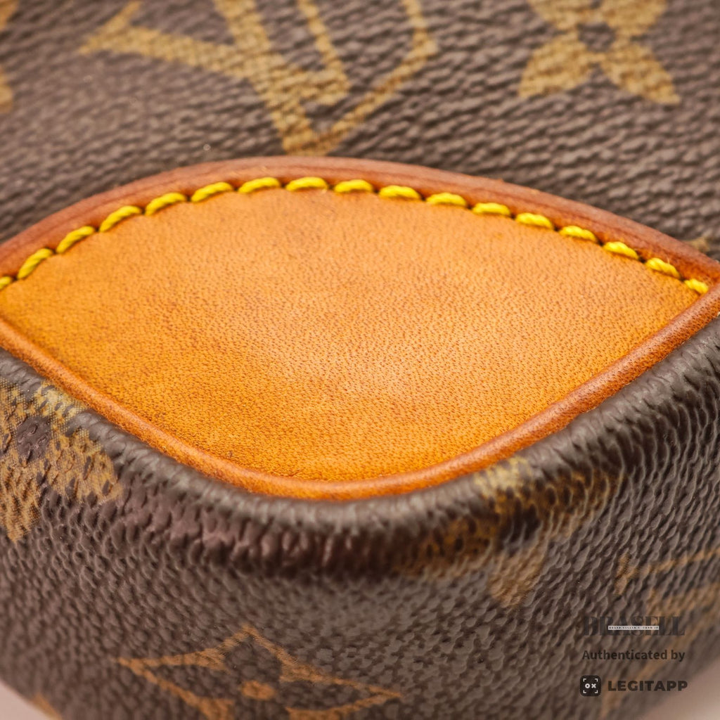 LOUIS VUITTON Danube M45266 Shoulder Bag Monogram Canvas Brown 【ImportFeeFREE】