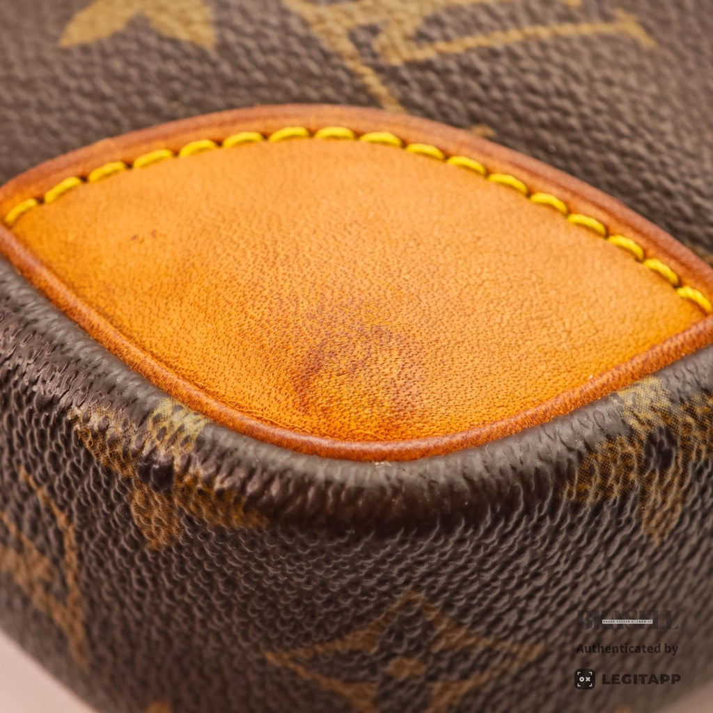 LOUIS VUITTON Danube M45266 Shoulder Bag Monogram Canvas Brown 【ImportFeeFREE】