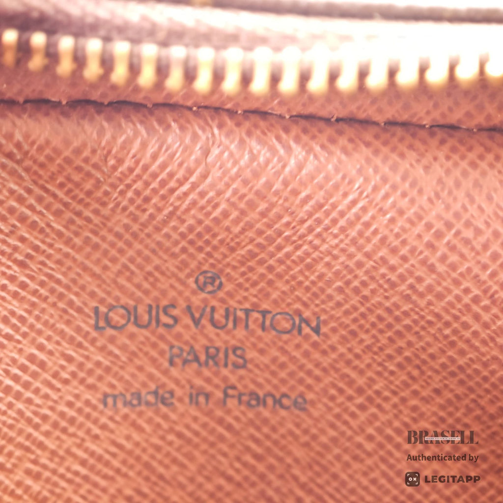 LOUIS VUITTON Danube M45266 Shoulder Bag Monogram Canvas Brown 【ImportFeeFREE】