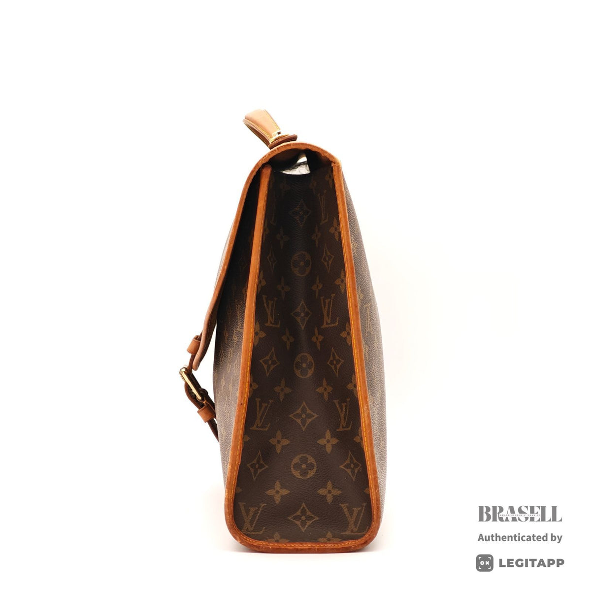 LOUIS VUITTON Monogram Beverly M51121 Handbag Brown Unisex【ImportFeeFREE】