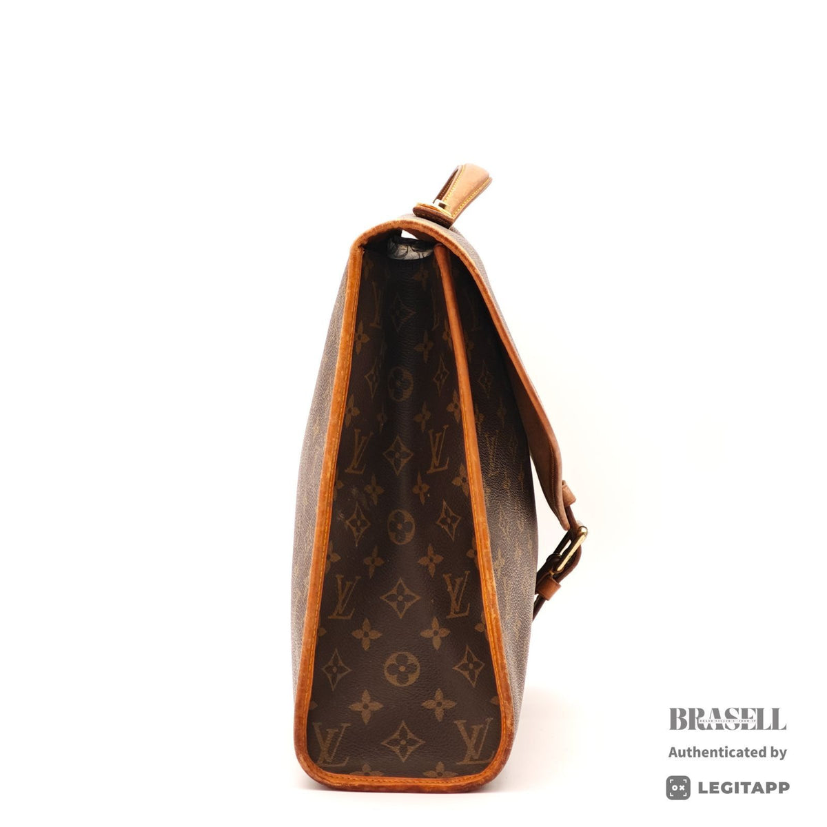 LOUIS VUITTON Monogram Beverly M51121 Handbag Brown Unisex【ImportFeeFREE】