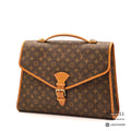 LOUIS VUITTON Monogram Beverly M51121 Handbag Brown Unisex【ImportFeeFREE】
