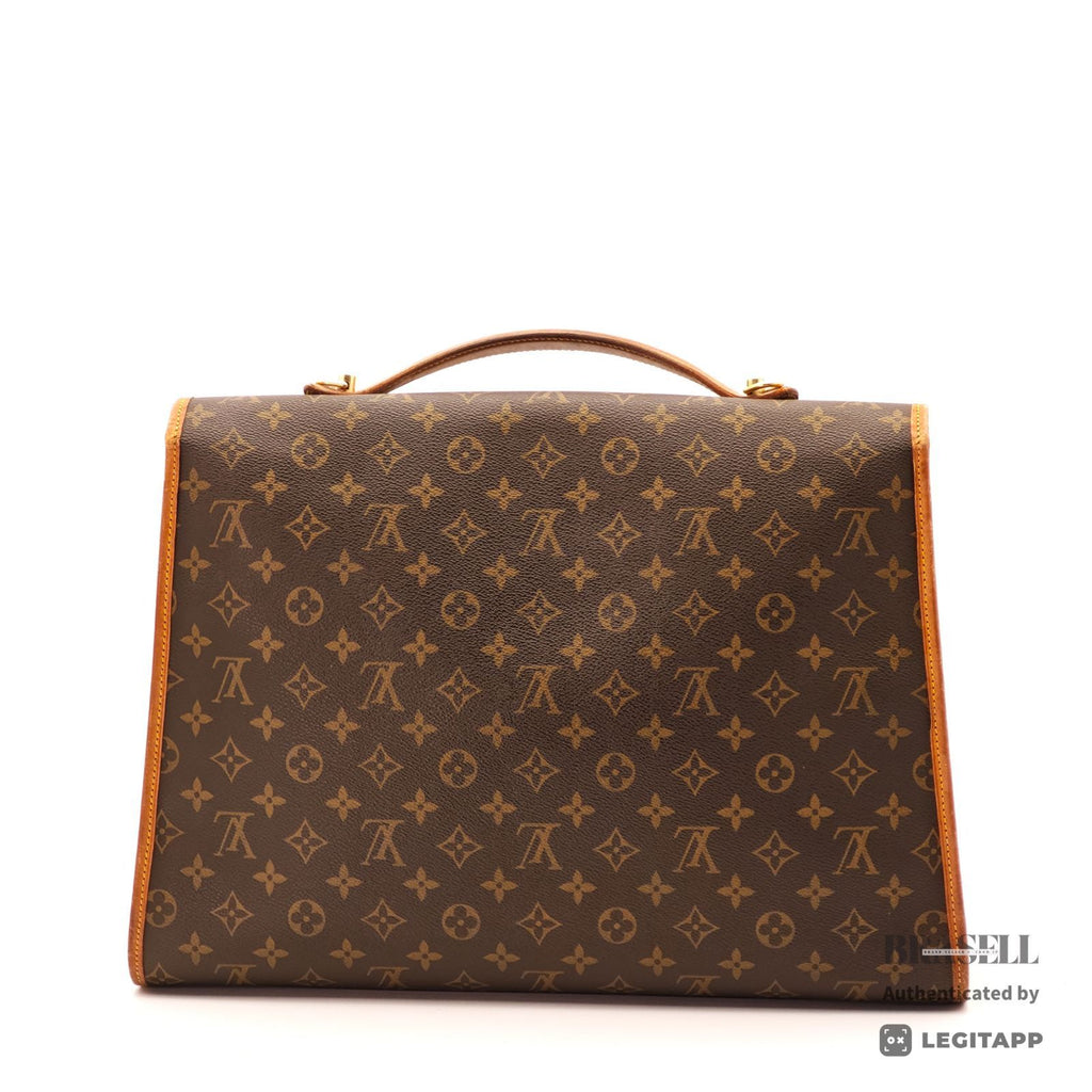 LOUIS VUITTON Monogram Beverly M51121 Handbag Brown Unisex【ImportFeeFREE】