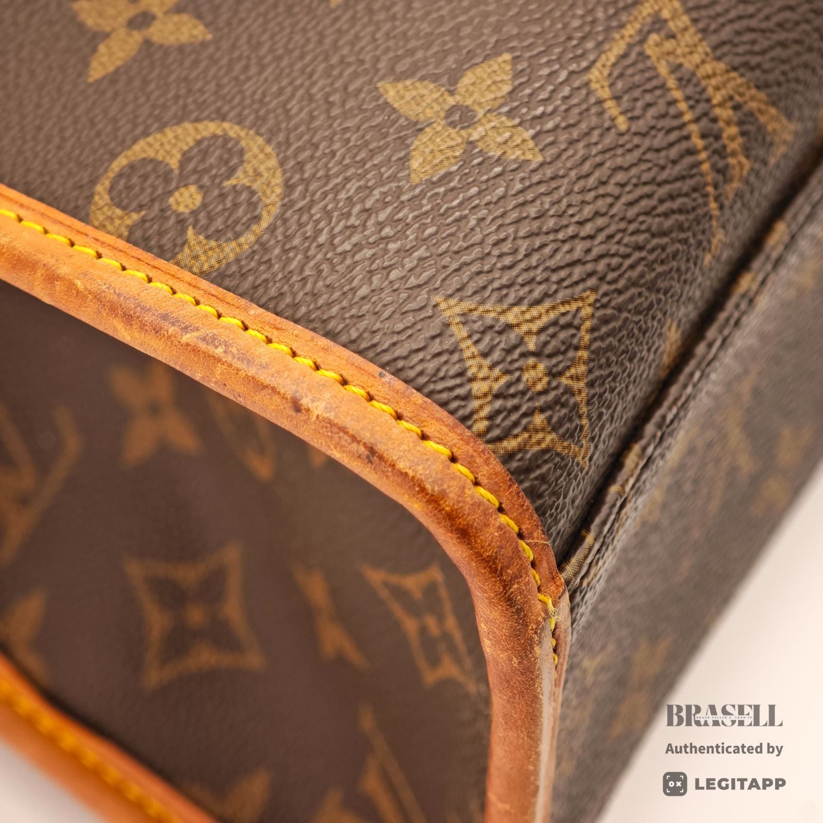 LOUIS VUITTON Monogram Beverly M51121 Handbag Brown Unisex【ImportFeeFREE】