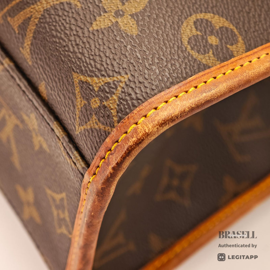 LOUIS VUITTON Monogram Beverly M51121 Handbag Brown Unisex【ImportFeeFREE】