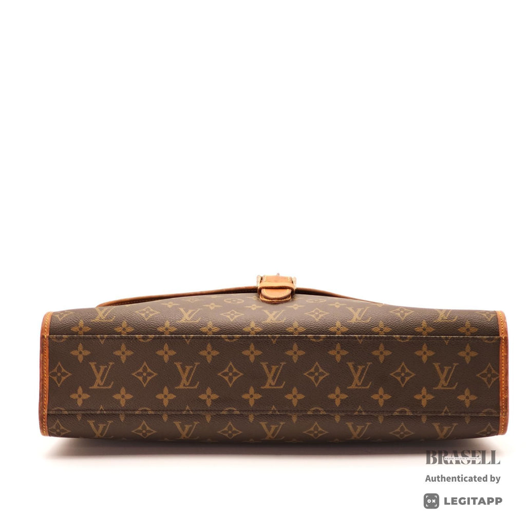 LOUIS VUITTON Monogram Beverly M51121 Handbag Brown Unisex【ImportFeeFREE】