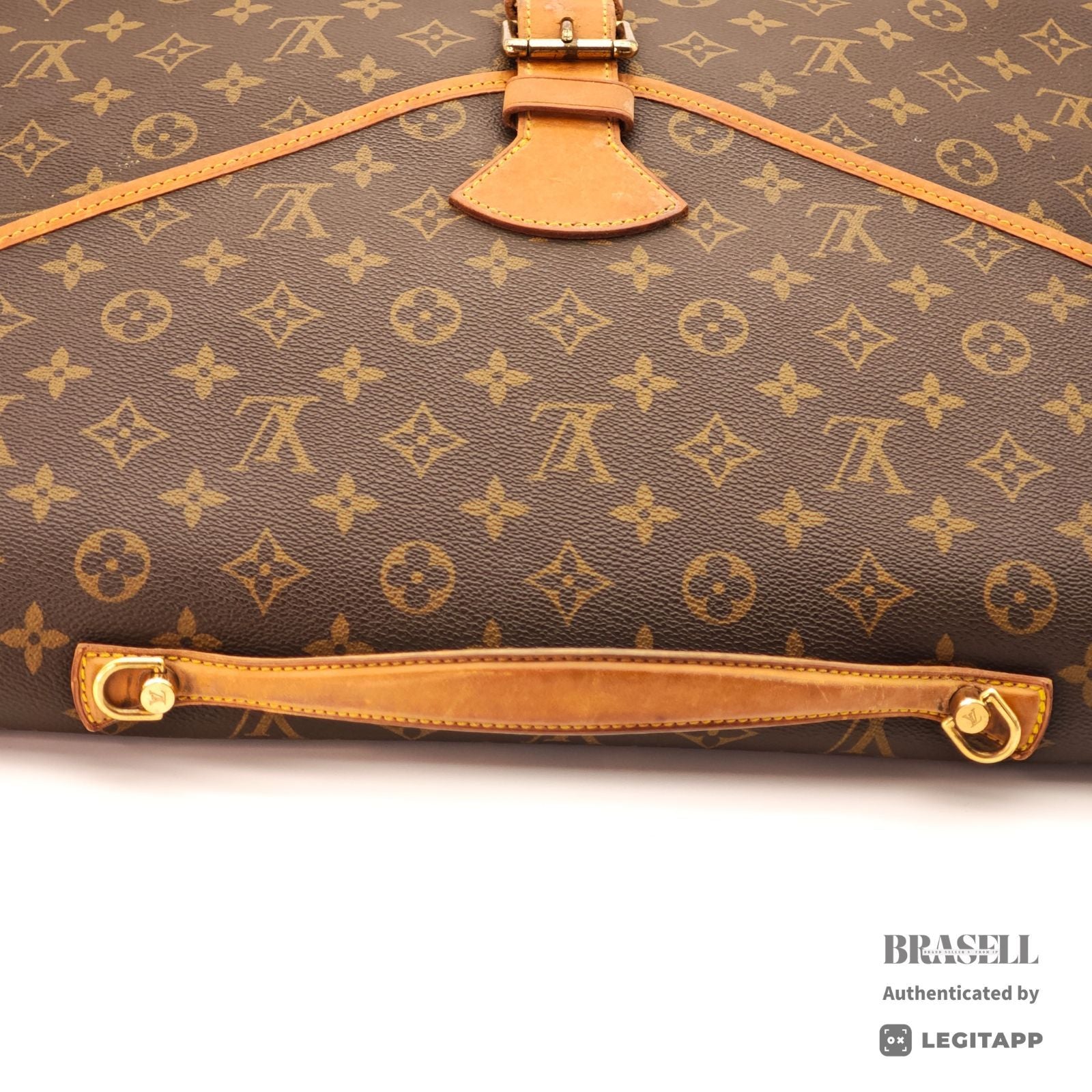 LOUIS VUITTON Monogram Beverly M51121 Handbag Brown Unisex【ImportFeeFREE】