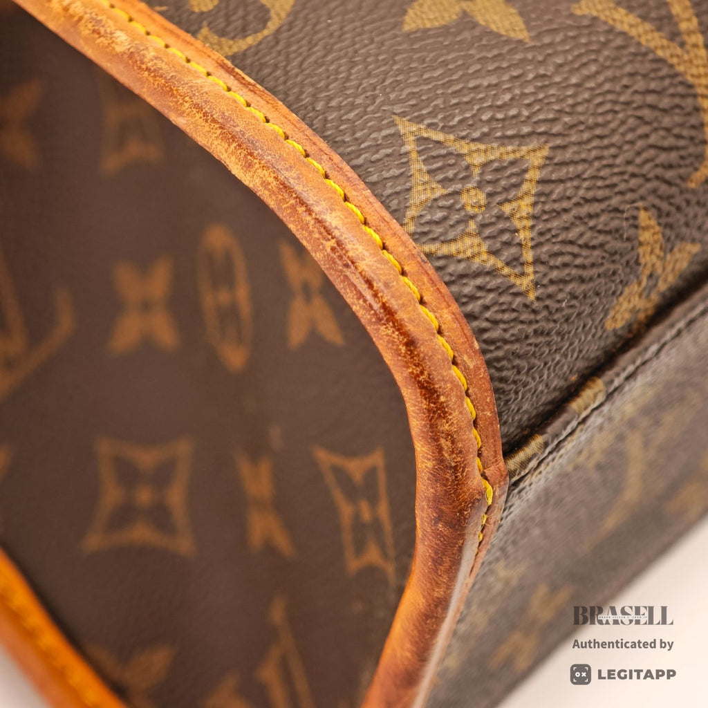 LOUIS VUITTON Monogram Beverly M51121 Handbag Brown Unisex【ImportFeeFREE】