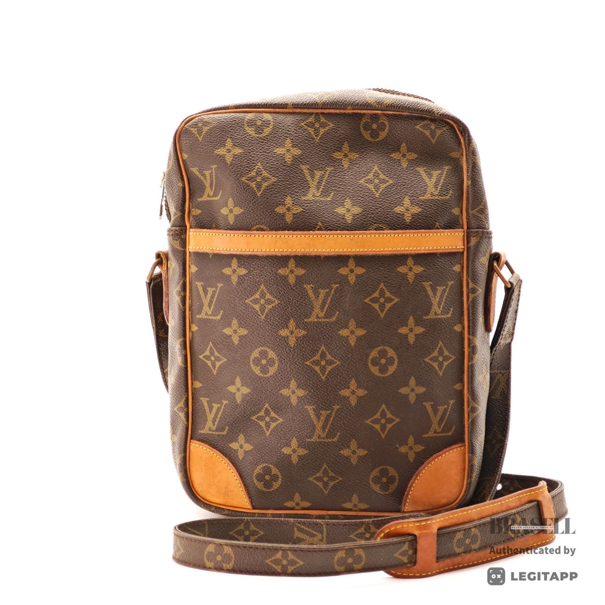 LOUIS VUITTON Danube MM M45264 Shoulder Bag Monogram Canvas 【ImportFeeFREE】