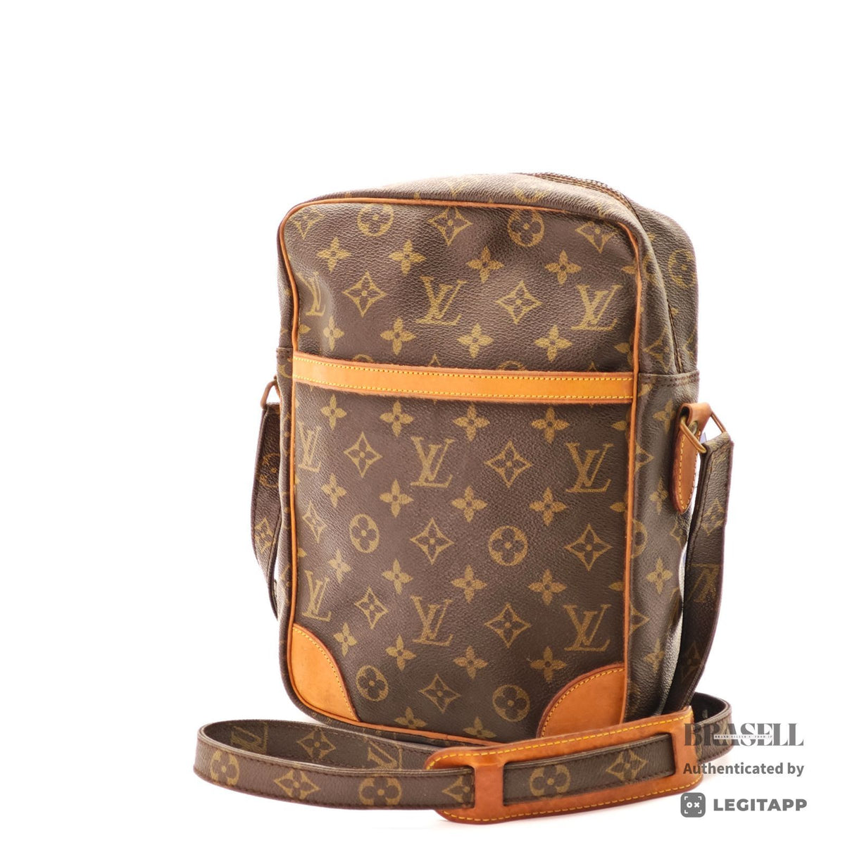 LOUIS VUITTON Danube MM M45264 Shoulder Bag Monogram Canvas 【ImportFeeFREE】