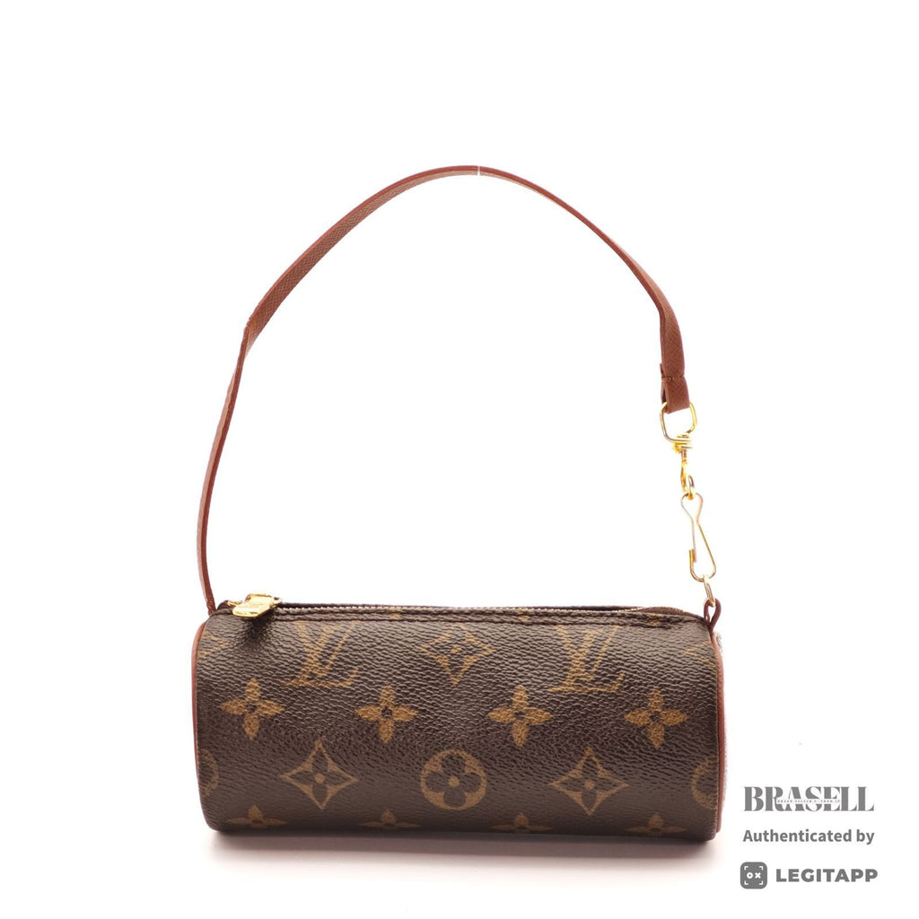 LOUIS VUITTON Monogram Papillon 30 M51385 Shoulder Bag Brown【ImportFeeFREE】