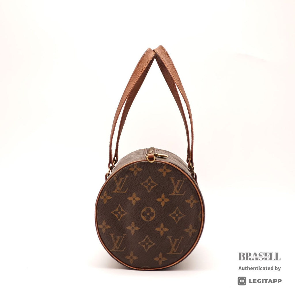 LOUIS VUITTON Monogram Papillon 30 M51385 Shoulder Bag Brown【ImportFeeFREE】
