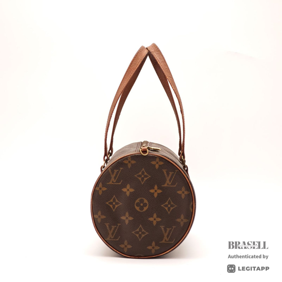 LOUIS VUITTON Monogram Papillon 30 M51385 Shoulder Bag Brown【ImportFeeFREE】