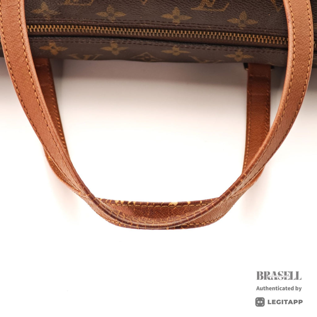 LOUIS VUITTON Monogram Papillon 30 M51385 Shoulder Bag Brown【ImportFeeFREE】