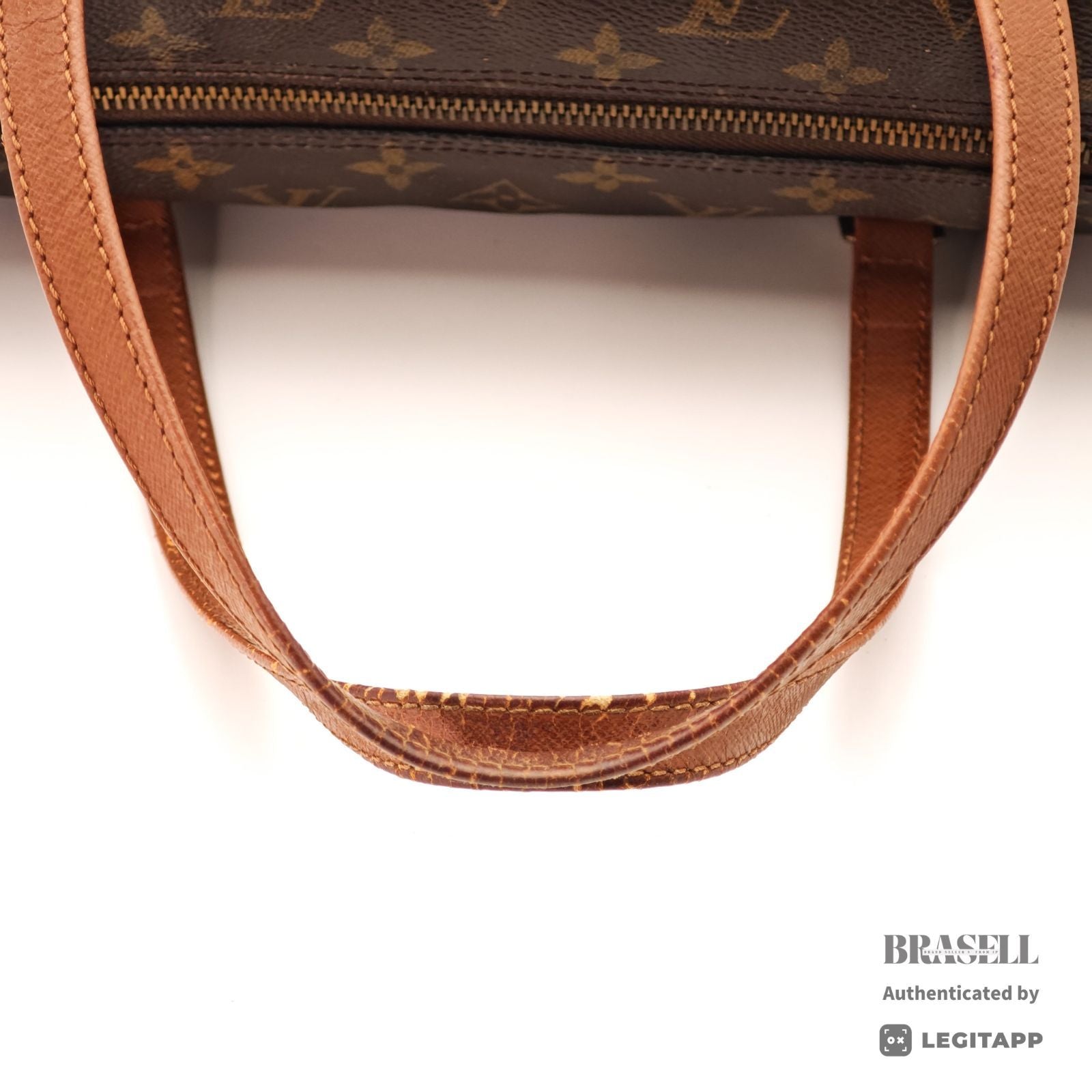 LOUIS VUITTON Monogram Papillon 30 M51385 Shoulder Bag Brown【ImportFeeFREE】