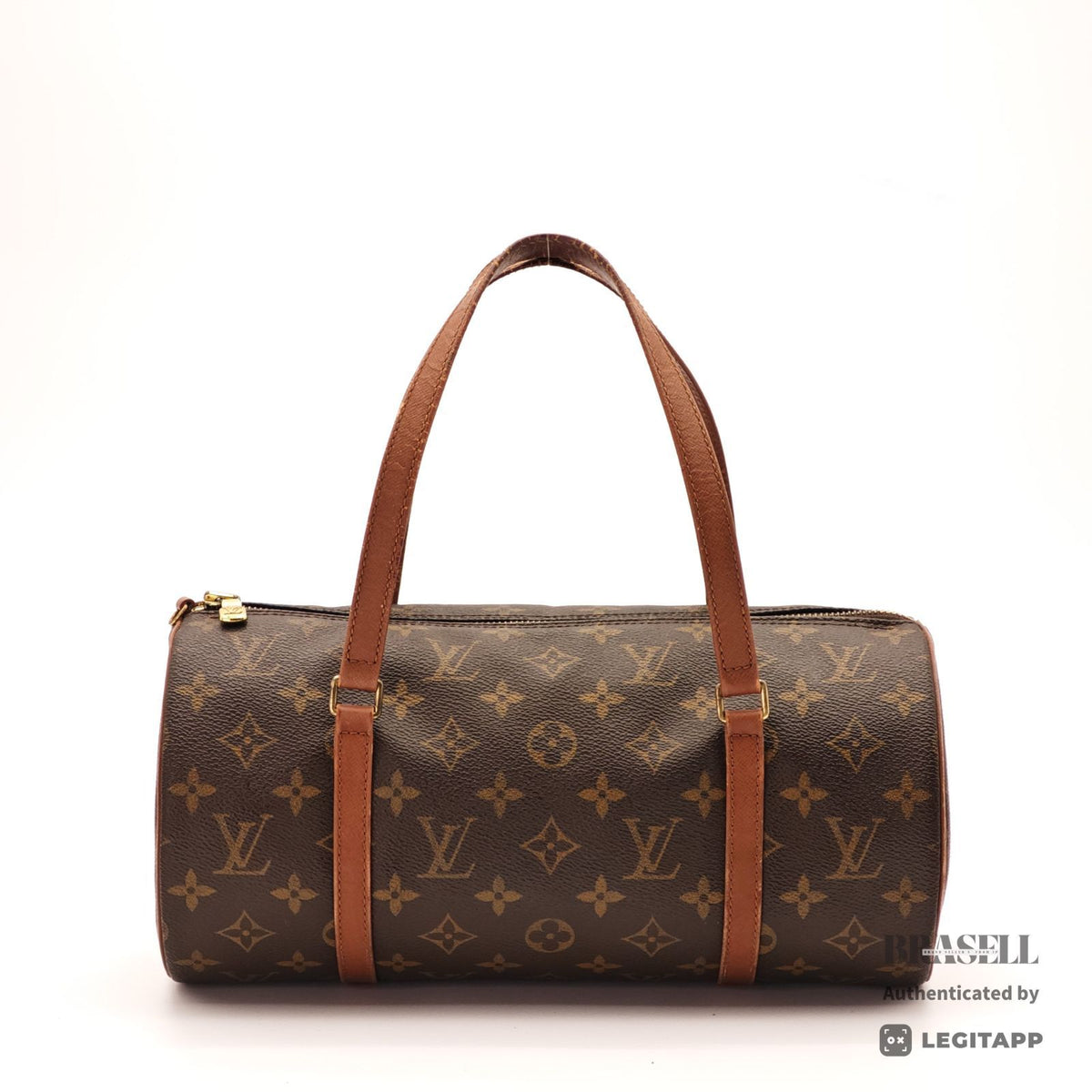 LOUIS VUITTON Monogram Papillon 30 M51385 Shoulder Bag Brown【ImportFeeFREE】
