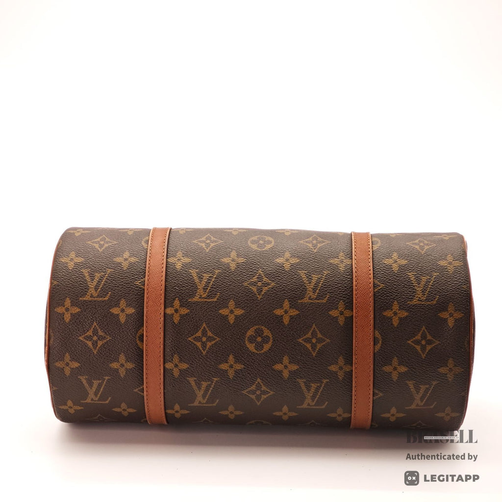 LOUIS VUITTON Monogram Papillon 30 M51385 Shoulder Bag Brown【ImportFeeFREE】