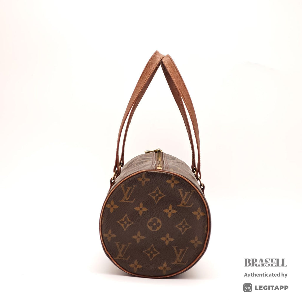 LOUIS VUITTON Monogram Papillon 30 M51385 Shoulder Bag Brown【ImportFeeFREE】