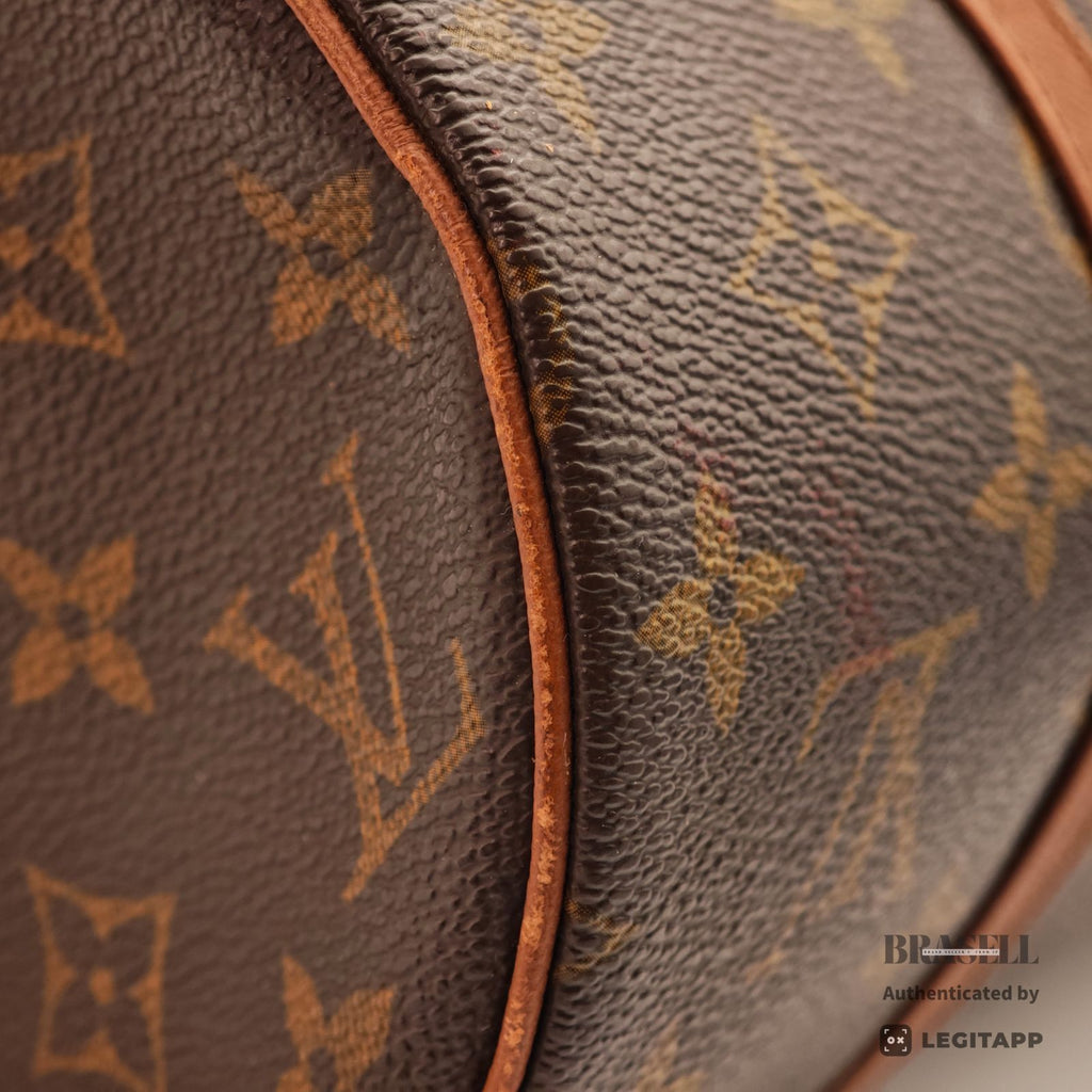 LOUIS VUITTON Monogram Papillon 30 M51385 Shoulder Bag Brown【ImportFeeFREE】