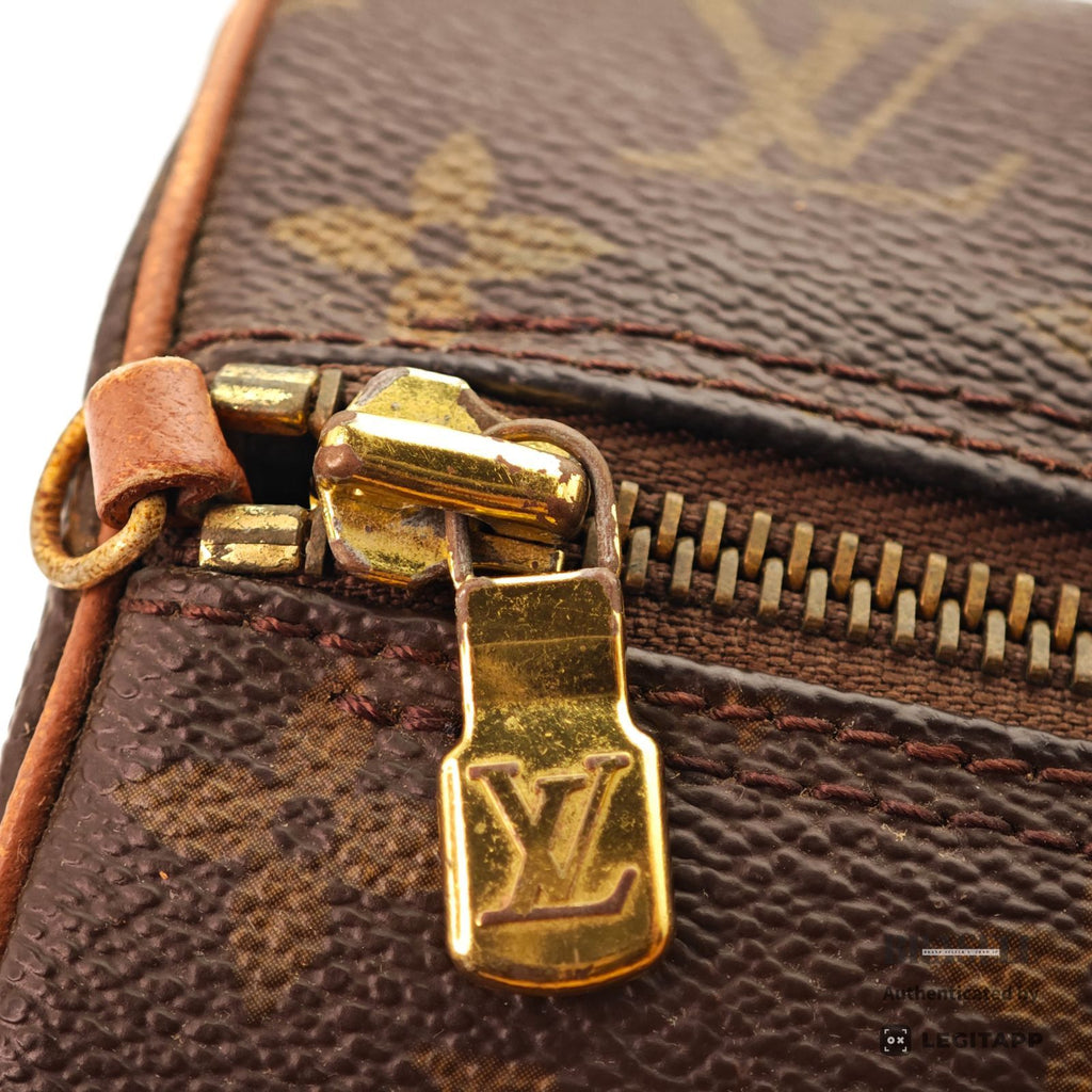 LOUIS VUITTON Monogram Papillon 30 M51385 Shoulder Bag Brown【ImportFeeFREE】