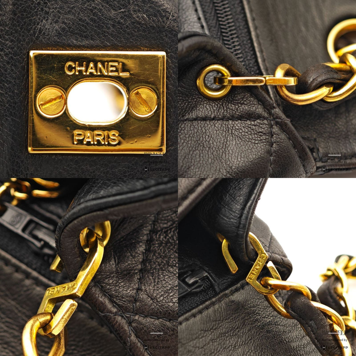 CHANEL Matelasse30 Single Flap Chain Shoulder Bag Black Women 【ImportFeeFREE】