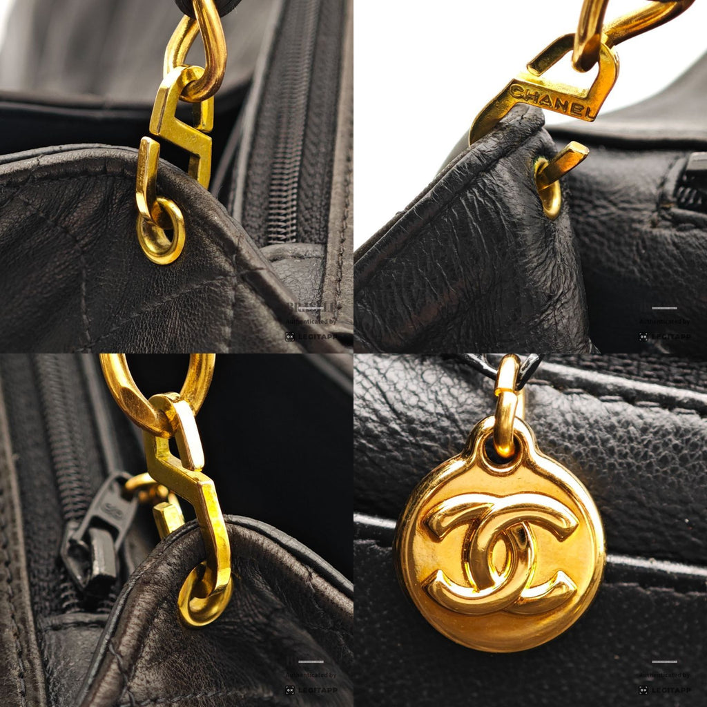 CHANEL Matelasse30 Single Flap Chain Shoulder Bag Black Women 【ImportFeeFREE】