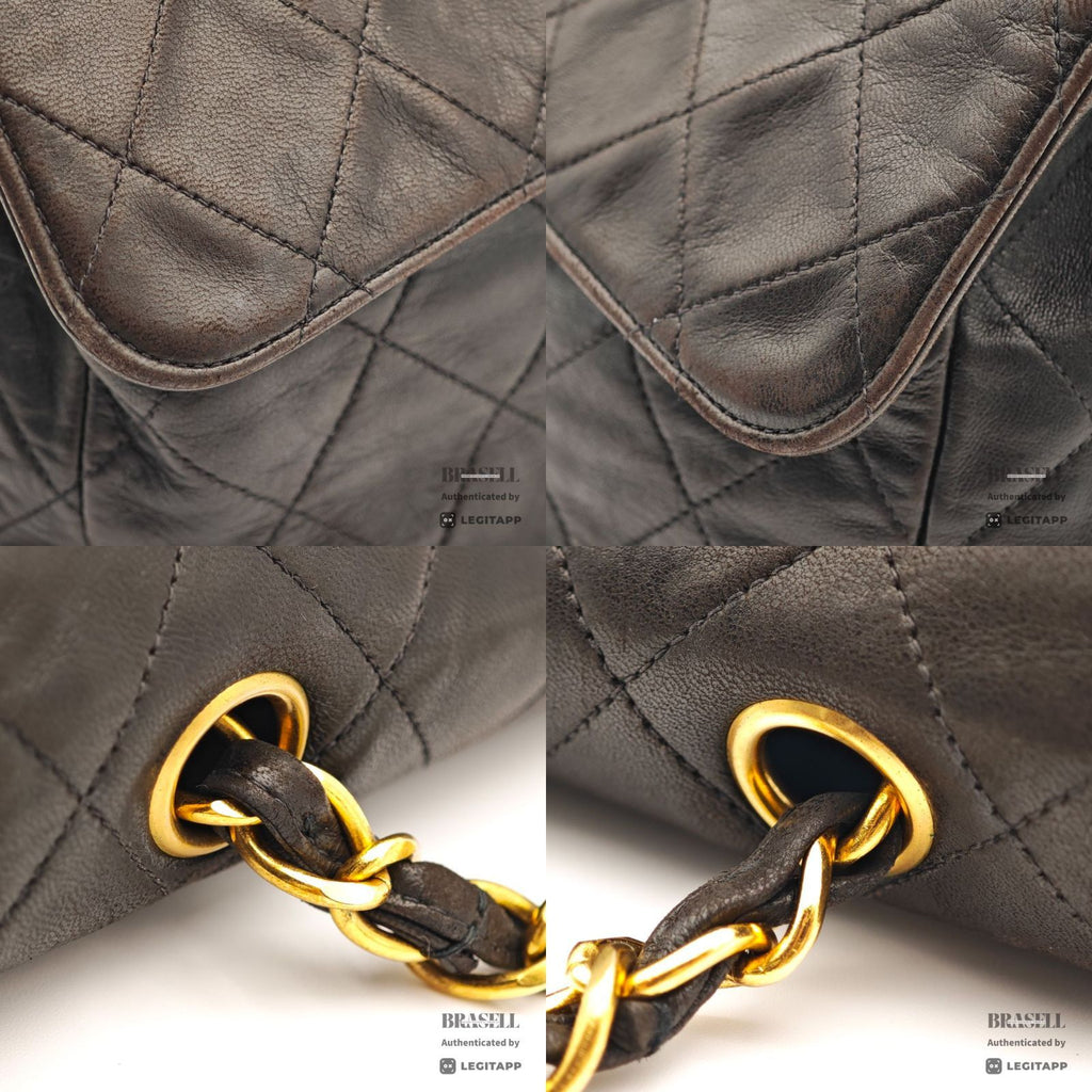 CHANEL Matelasse30 Single Flap Chain Shoulder Bag Black Women 【ImportFeeFREE】