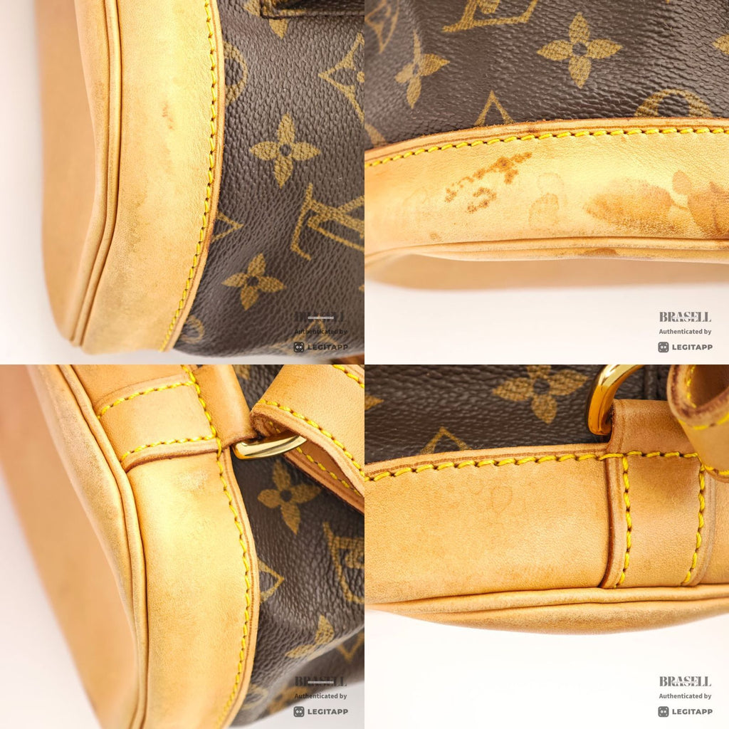 LOUIS VUITTON Montsouris GM M51135 Monogram Canvas Backpack BN 【ImportFeeFREE】