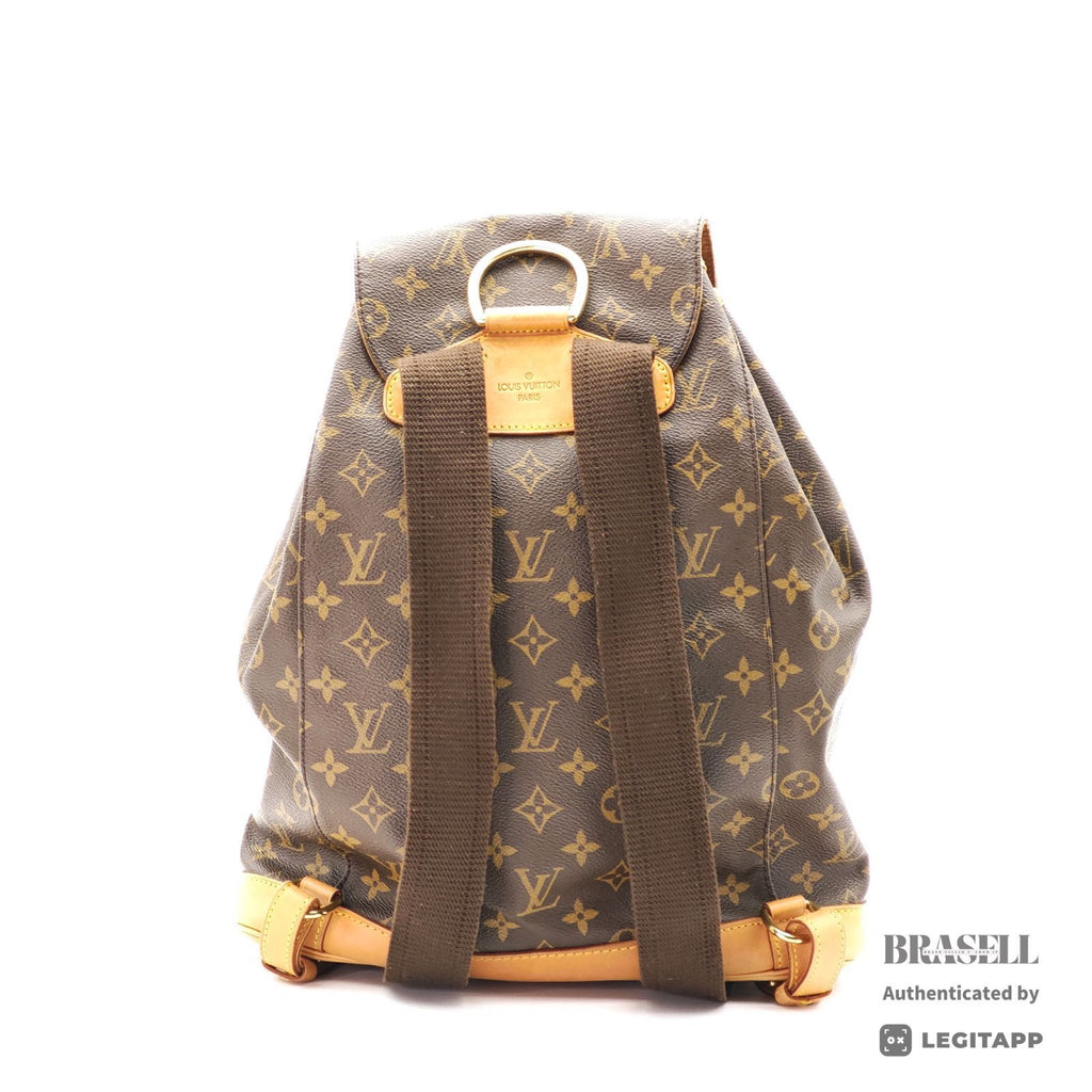 LOUIS VUITTON Montsouris GM M51135 Monogram Canvas Backpack BN 【ImportFeeFREE】