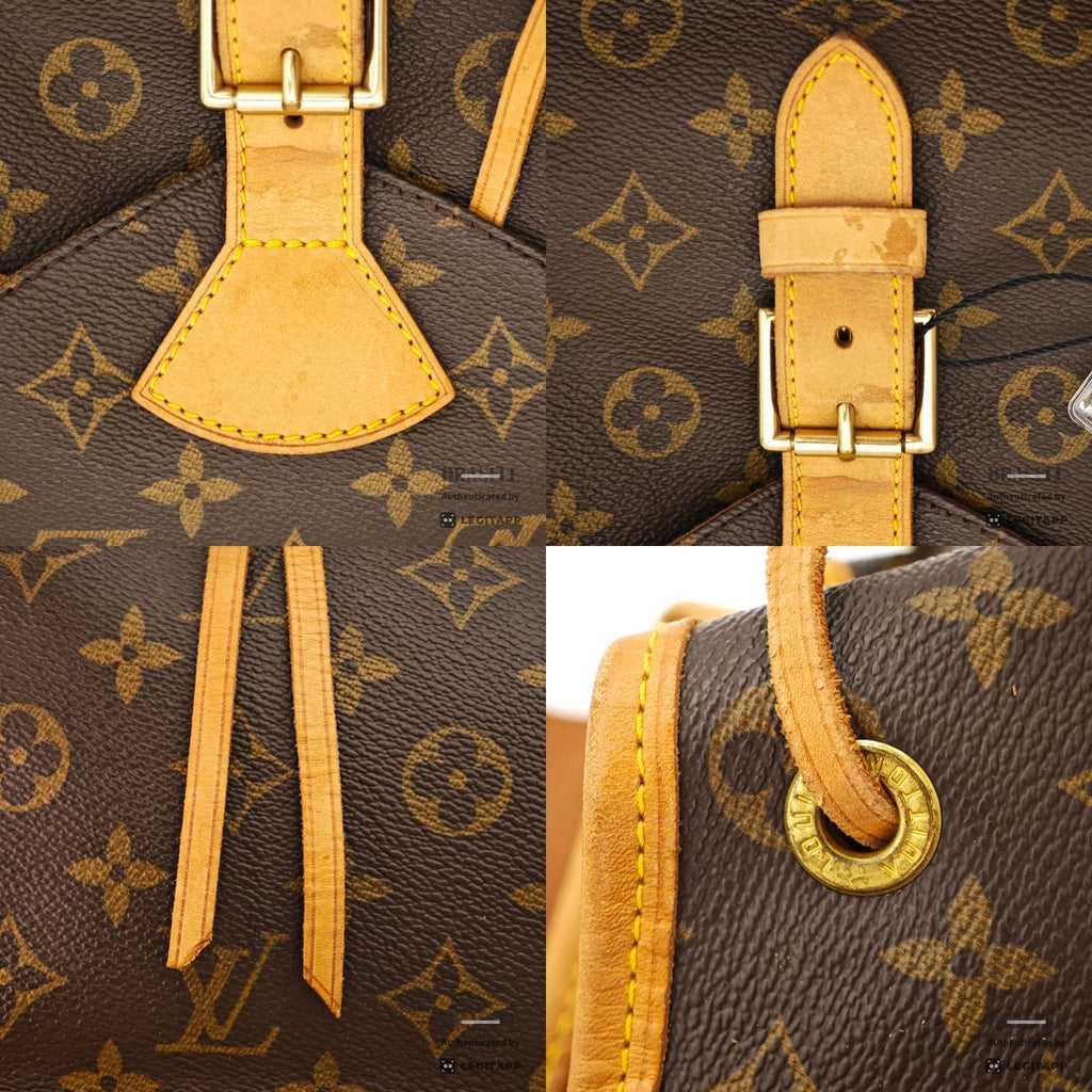 LOUIS VUITTON Montsouris GM M51135 Monogram Canvas Backpack BN 【ImportFeeFREE】