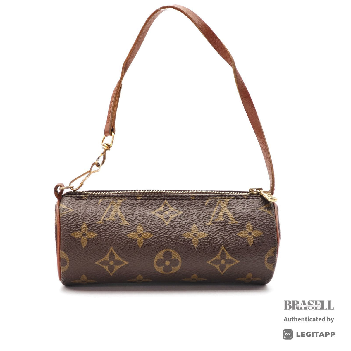 LOUIS VUITTON Monogram Papillon 30 M51385 Hand Bag Brown Poach 【ImportFeeFREE】