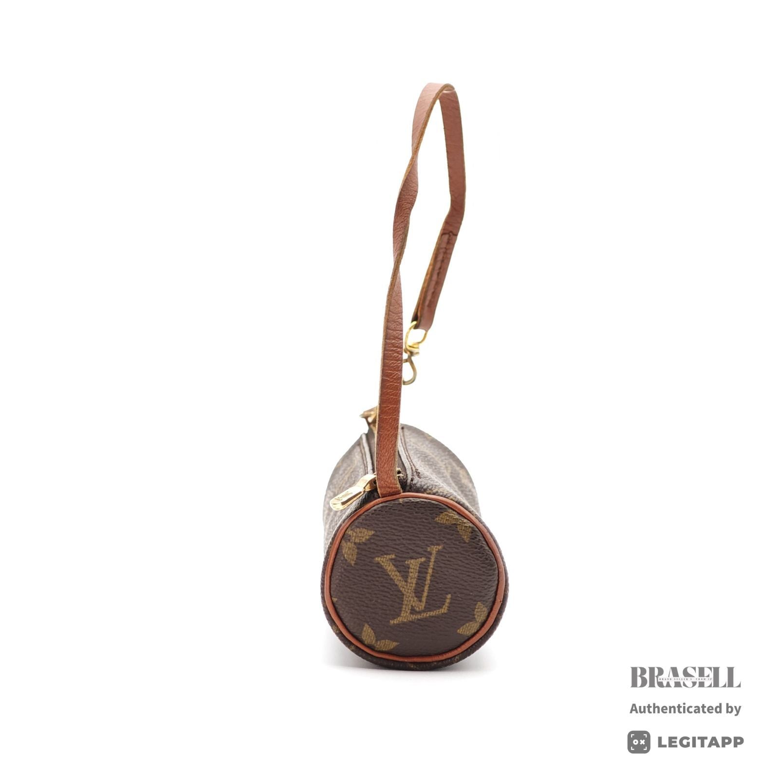 LOUIS VUITTON Monogram Papillon 30 M51385 Hand Bag Brown Poach 【ImportFeeFREE】