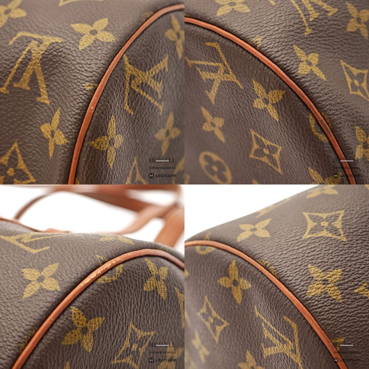 LOUIS VUITTON Monogram Papillon 30 M51385 Hand Bag Brown Poach 【ImportFeeFREE】