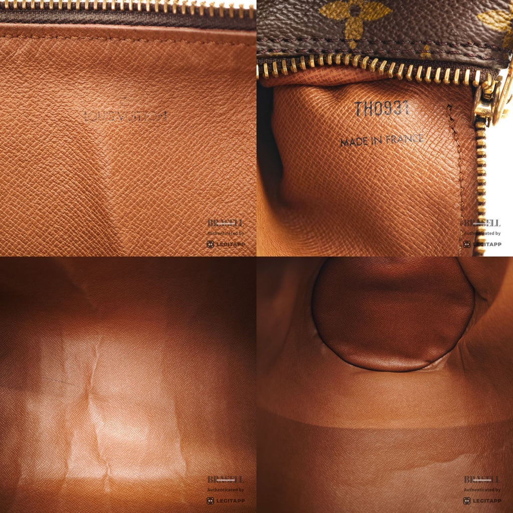 LOUIS VUITTON Monogram Papillon 30 M51385 Hand Bag Brown Poach 【ImportFeeFREE】