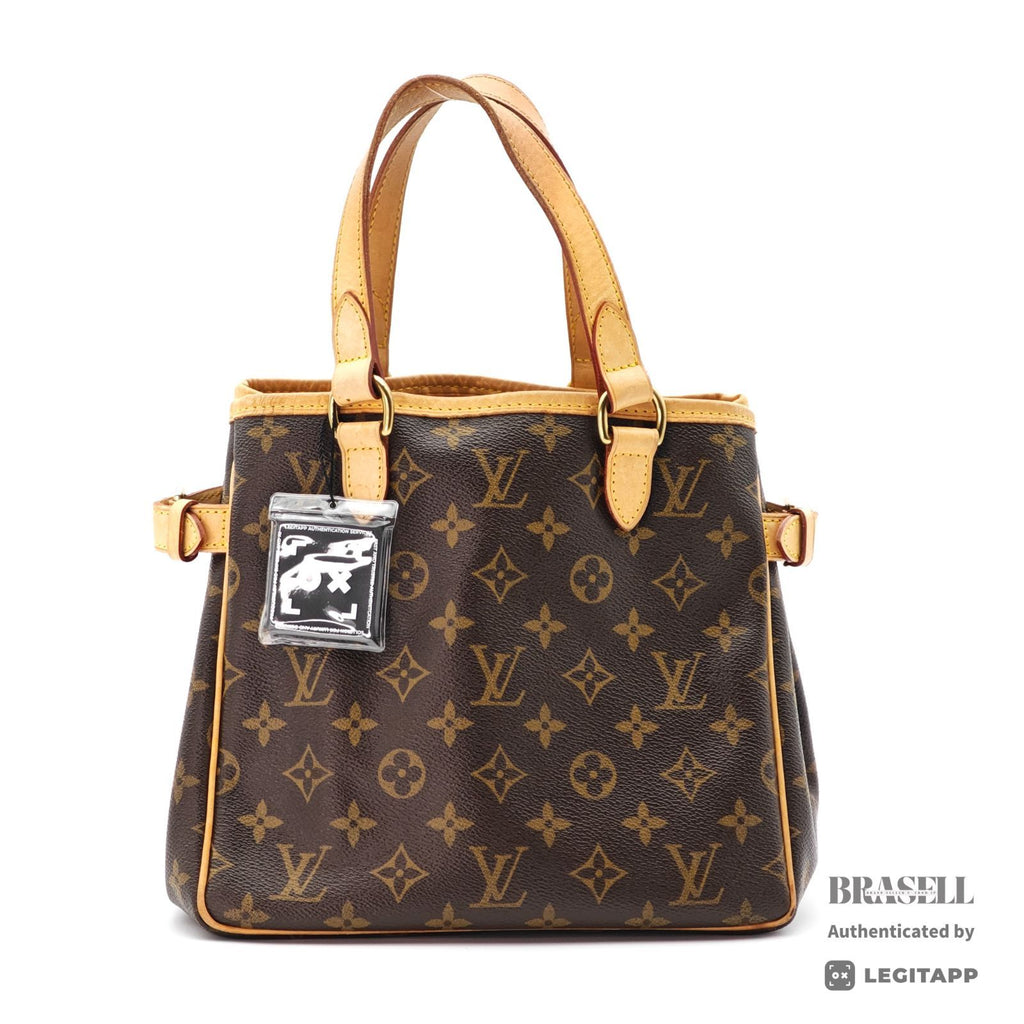 LOUIS VUITTON Batignolles Monogram Canvas Hand Bag M51156 Brown【ImportFeeFREE】