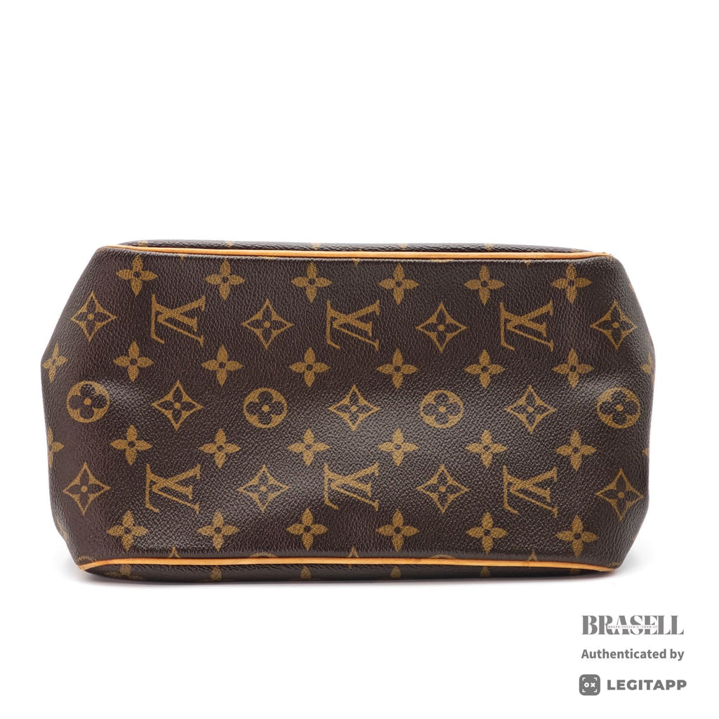LOUIS VUITTON Batignolles Monogram Canvas Hand Bag M51156 Brown【ImportFeeFREE】