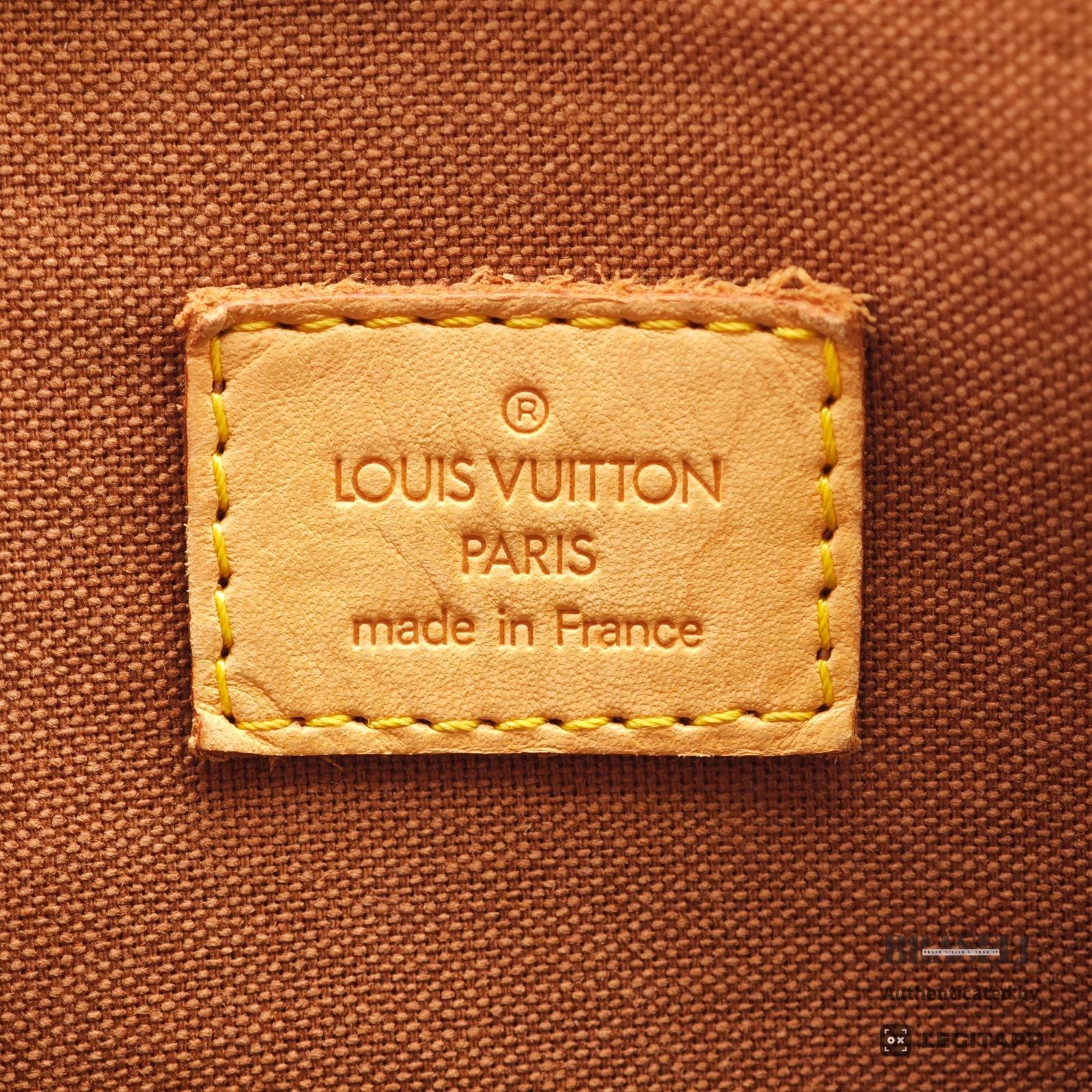 LOUIS VUITTON Batignolles Monogram Canvas Hand Bag M51156 Brown【ImportFeeFREE】
