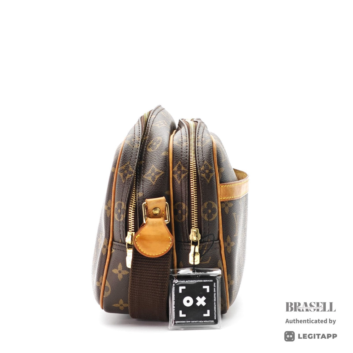 LOUIS VUITTON Reporter PM M45254 Monogram Canvas Shoulder Bag 【ImportFeeFREE】