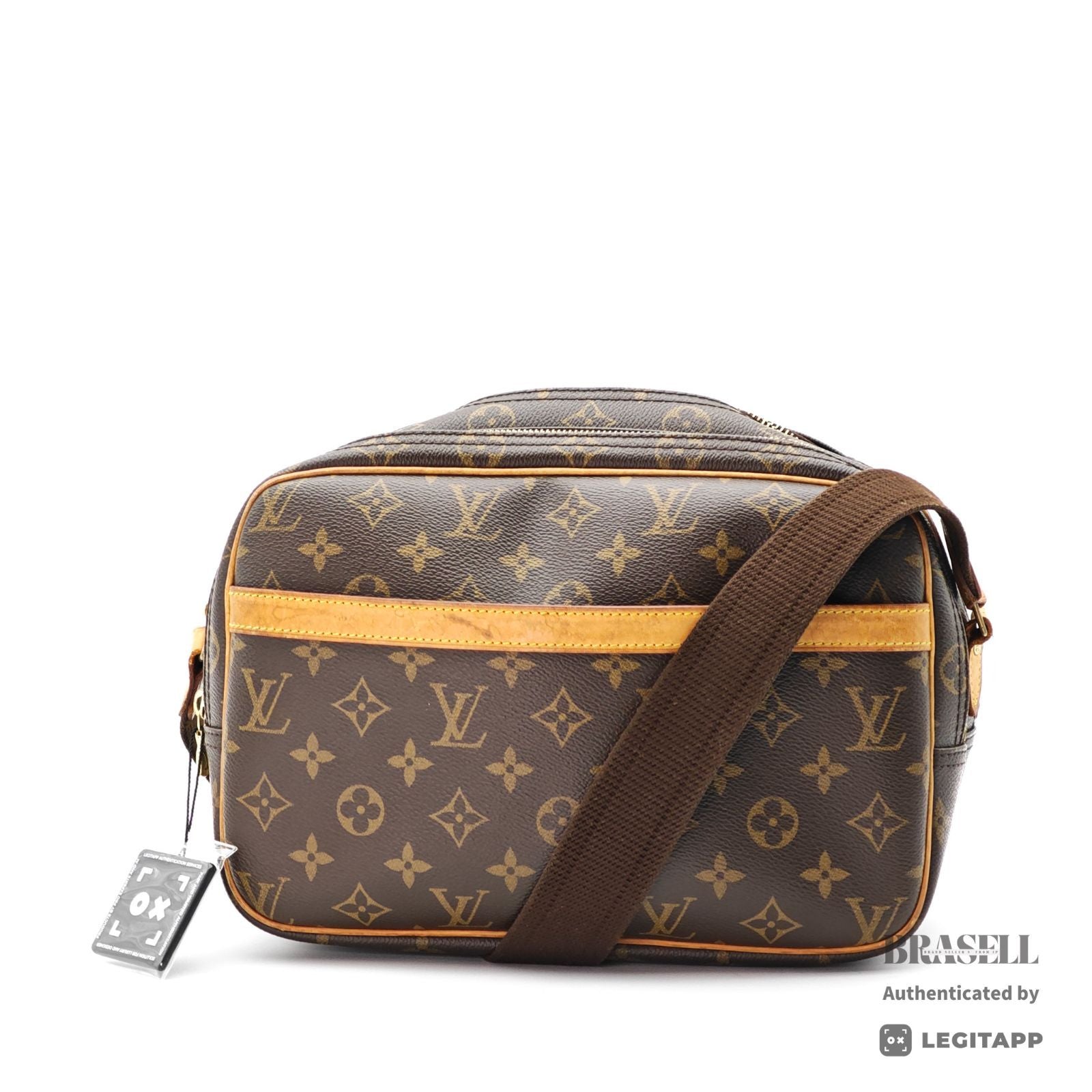 LOUIS VUITTON Reporter PM M45254 Monogram Canvas Shoulder Bag 【ImportFeeFREE】