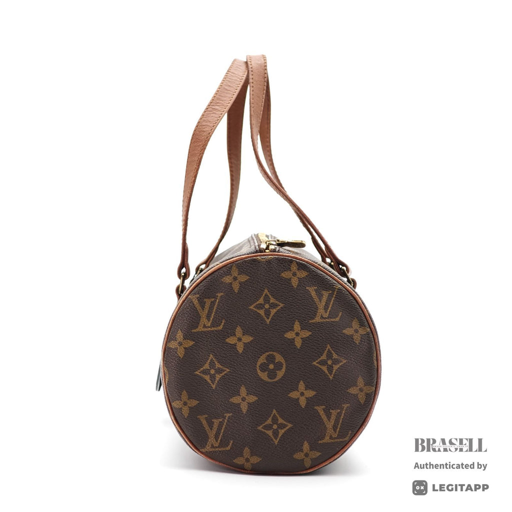 LOUIS VUITTON Papillon 30 Monogram Canvas Brown Handbag M51385 【ImportFeeFREE】
