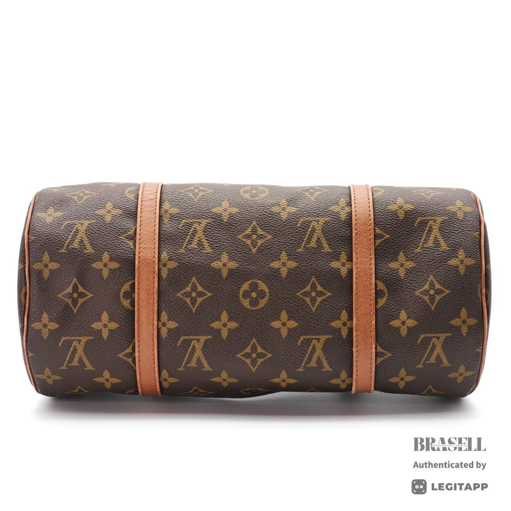 LOUIS VUITTON Papillon 30 Monogram Canvas Brown Handbag M51385 【ImportFeeFREE】