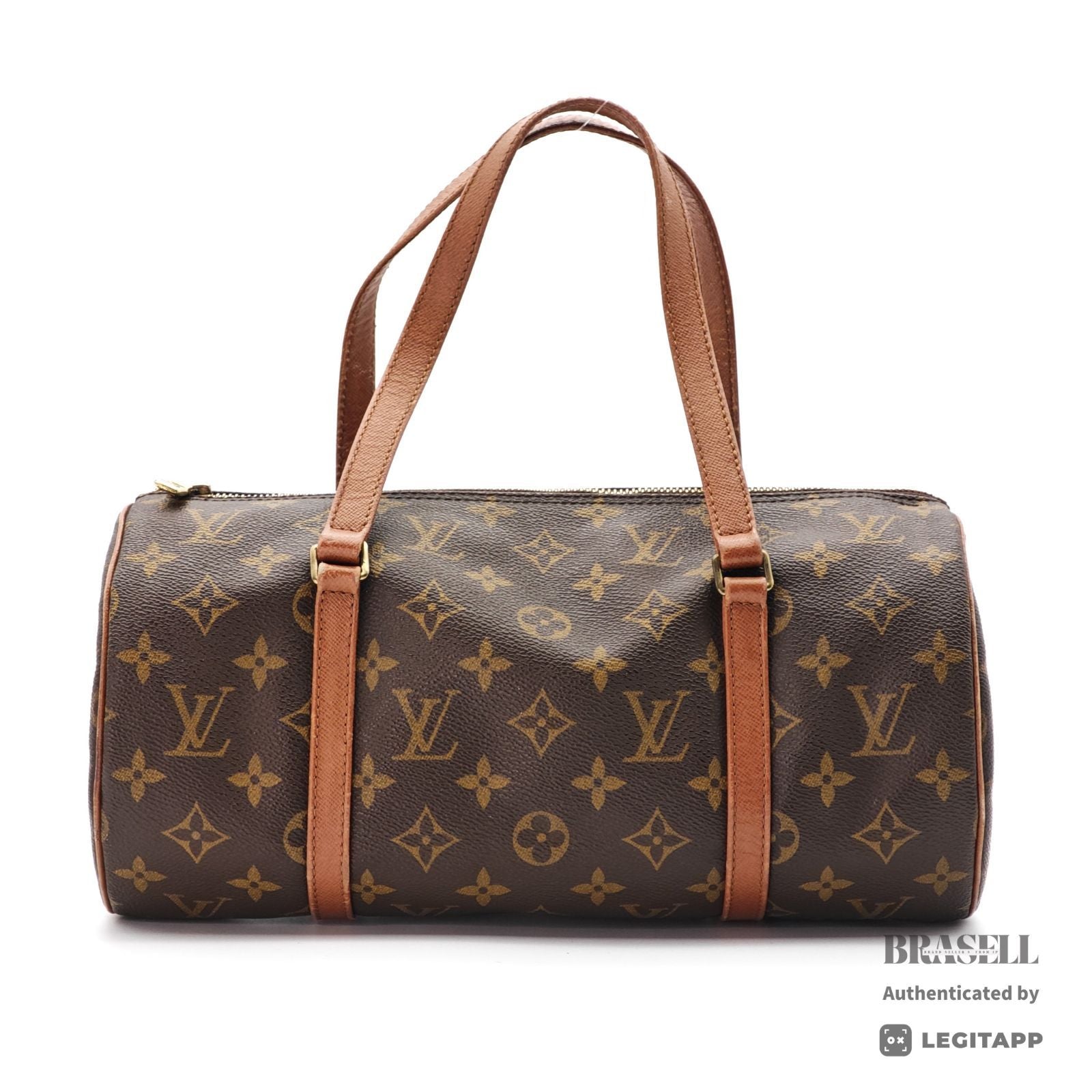 LOUIS VUITTON Papillon 30 Monogram Canvas Brown Handbag M51385 【ImportFeeFREE】