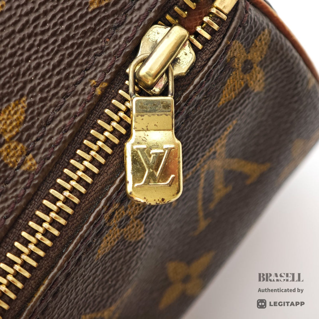 LOUIS VUITTON Papillon 30 Monogram Canvas Brown Handbag M51385 【ImportFeeFREE】