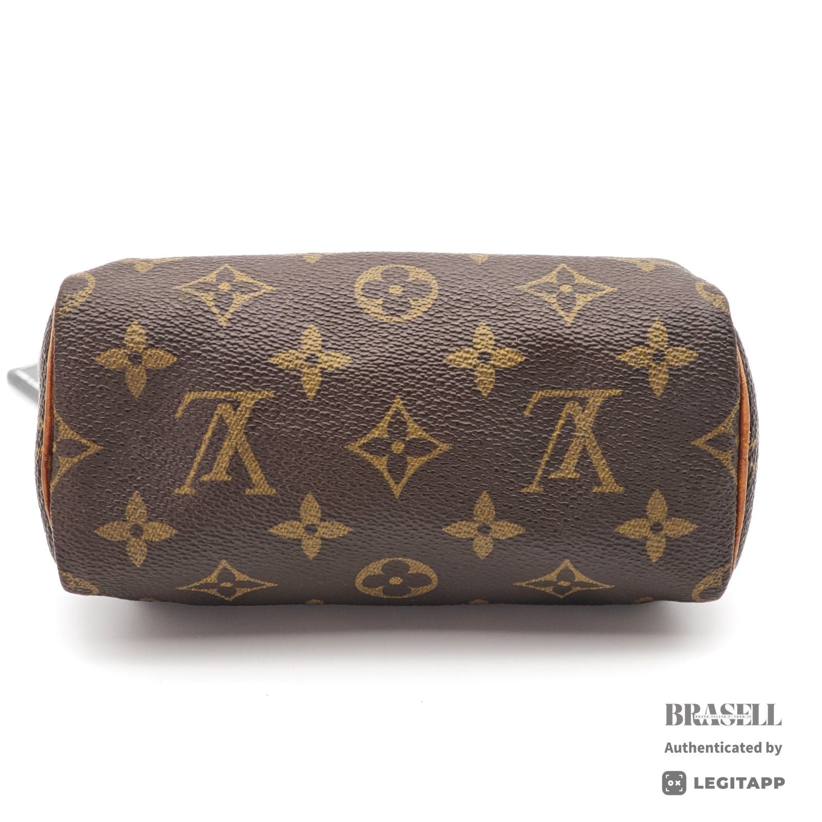 LOUIS VUITTON Mini Speedy Hand Bag Monogram Canvas Brown M41534【ImportFeeFREE】