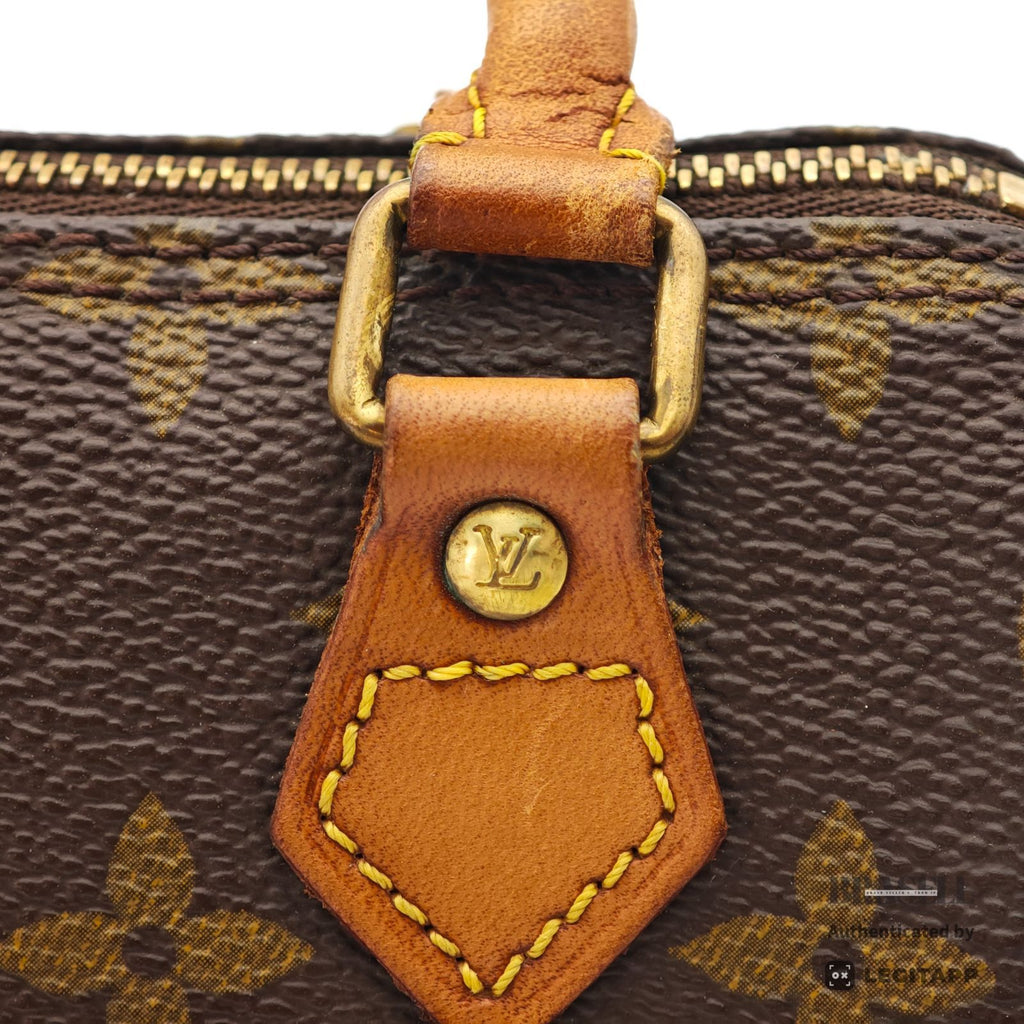 LOUIS VUITTON Mini Speedy Hand Bag Monogram Canvas Brown M41534【ImportFeeFREE】