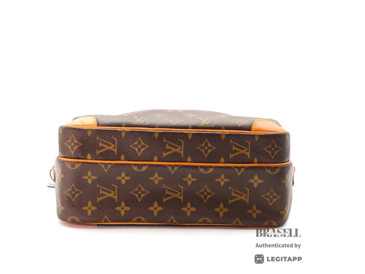 LOUIS VUITTON Monogram Nile M45244 Shoulder Bag Brown【ImportFeeFREE】