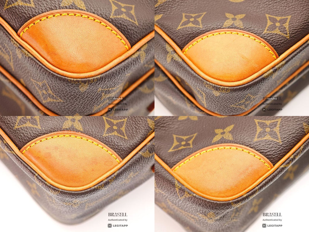 LOUIS VUITTON Monogram Nile M45244 Shoulder Bag Brown【ImportFeeFREE】