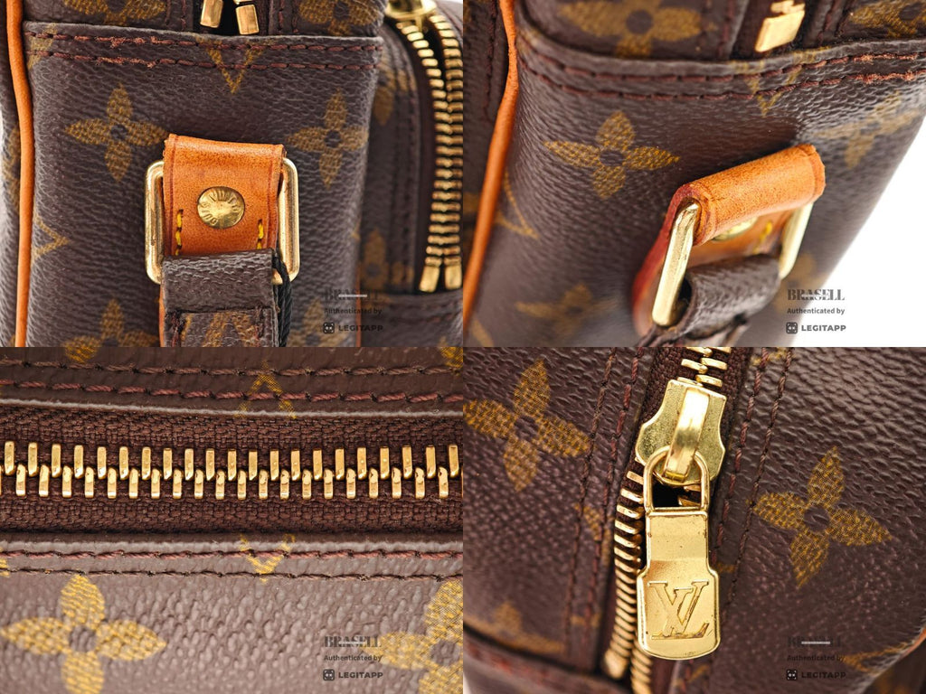 LOUIS VUITTON Monogram Nile M45244 Shoulder Bag Brown【ImportFeeFREE】