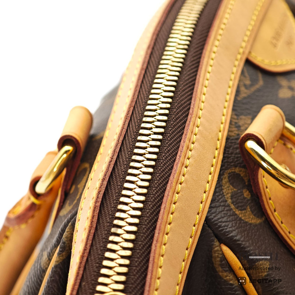 LOUIS VUITTON Monogram Tivoli PM M40143 Handbag Brown【ImportFeeFREE】